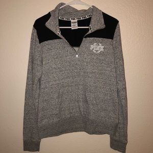 Half zip sweater